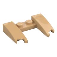 Деталь LEGO Клин, с вырезом 3 x 4 x 2/3, Теплый песочный