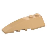 Деталь LEGO Клин левый 6 x 2, Теплый песочный