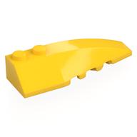 Деталь LEGO Панель правая 2 x 6, с изгибом, с углом, Желтый