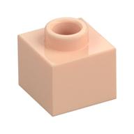 Деталь LEGO Пластина 1 x 1 x 2/3, с открытым штырьком, Светлый телесный