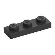 Деталь LEGO Пластина 1 x 3, Жемчужный титановый