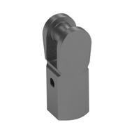 Деталь LEGO 3.2 SHAFT W/3.2 HOLE, Серебристый металлик