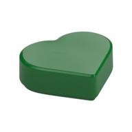 Деталь LEGO Tile 1 x 1 Special Heart, Зеленый