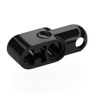 Деталь LEGO Technic Steering Arm 3 x 1 with Towball Socket, Черный