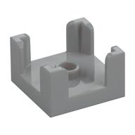 Деталь LEGO Panel 2 x 2 x 1 Corner Posts with Centre Stud, Светлый сине-серый
