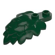 Деталь LEGO Plant, Leaves Stacked 4 x 5 x 1 2/3, Темно-зеленый