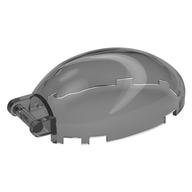 Деталь LEGO Windscreen 6 x 4 x 2 1/3 Bubble Canopy with Handle, Прозрачный черный
