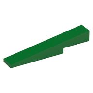 Деталь LEGO Brick Sloped 1 x 6 x 1 with 1 x 2 x 1 / 3 Cutout, Зеленый