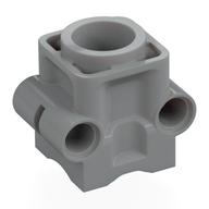 Деталь LEGO Technic Engine Cylinder, No Studs, Светлый сине-серый