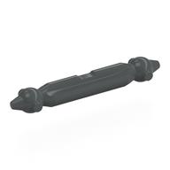 Деталь LEGO Technic Axle 4L with 2 CV Joints, Темный сине-серый