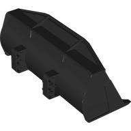 Деталь LEGO Technic Digger Bucket 8 x 16, Черный