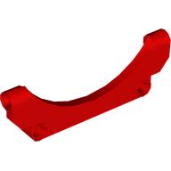 Деталь LEGO Technic Panel Car Mudguard Arched 9 x 1 x 3, Красный