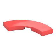 Деталь LEGO Tile 3 x 3 Curved, Macaroni, Коралловый