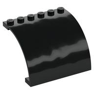 Panel 6 x 5 x 3 1/3 Curved Top