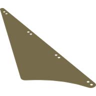 Деталь LEGO Cloth Sail Triangular 23 x 8, Песочный