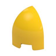 Деталь LEGO Brick Round 1 x 1 x 1 1/3 Quarter Dome, Желтый