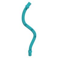 Деталь LEGO Cable, Curved Flexible with Bars on Each End, Средне-лазурный