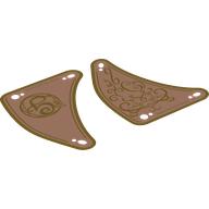 Деталь LEGO Foil Sheet for 75681-1, 2 Sails, Цвет не указан/любой