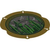 Деталь LEGO Foil Sheet for 75682-1, Emarald City, Цвет не указан/любой