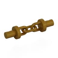 Деталь LEGO Chain 2L with Bars, Жемчужно-золотой