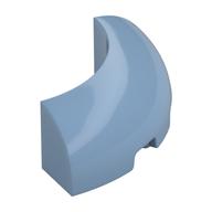 Деталь LEGO Brick Round Corner 3 x 3 x 1 with Bottom Cut Outs [No Studs] [1/4 Arch], Песочно-синий