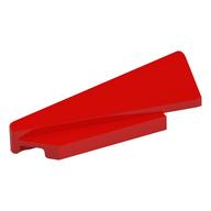Деталь LEGO Wedge Sloped 1 x 5 x 1 1/3 Left, Красный