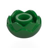 Деталь LEGO Plant, Flower, Peony Rose with 2 Layers, Зеленый