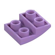 Деталь LEGO Скос изогнутый перевёрнутый 2 x 1, Средне-лавандовый
