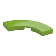 Деталь LEGO Tile 3 x 3 Curved, Macaroni, Лайм