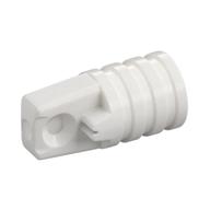Деталь LEGO Hinge Cylinder 1 x 2 Locking with 1 Finger and Axle Hole On Ends [No Side Slots], Белый