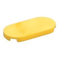 Деталь LEGO Плитка круглая 2 x 4, Желтый