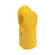 Деталь LEGO 3.2 SHAFT W/3.2 HOLE, Желтый