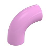 Деталь LEGO DESIGN SHAPE W/ TUBE, CROSSHOLE, Ярко-розовый