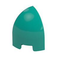 Деталь LEGO Brick Round 1 x 1 x 1 1/3 Quarter Dome, Темно-бирюзовый