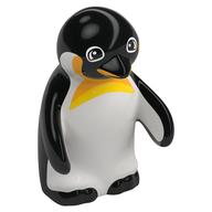 Деталь LEGO Duplo Animal Penguin Large with White/Yellow Chest Print, Белый