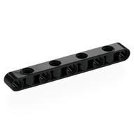 Деталь LEGO Technic Beam 1 x 9 Thick with Alternating Holes, Черный
