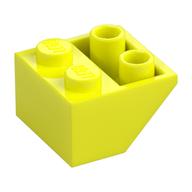 Деталь LEGO Скос перевёрнутый 45° 2 x 2, Насыщенный желтый