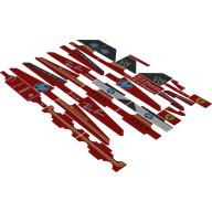Деталь LEGO Лист наклеек 1 для набора 42207-1, Цвет не указан/любой