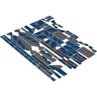 Деталь LEGO Лист наклеек для набора 42210-1, Цвет не указан/любой