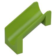 Деталь LEGO SLIDE, STRAIGHT, 4X6X6, Лайм