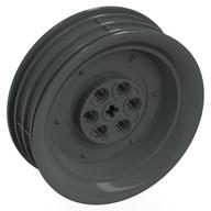Деталь LEGO Wheel 62.3 x 20.3 Motorcycle [PLAIN], Темный сине-серый