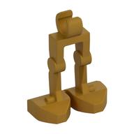 Деталь LEGO Legs Mechanical, Battle Droid, Жемчужно-золотой