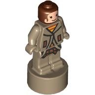 Деталь LEGO Minifig Trophy Statuette, Hermione Granger, Dark Tan Outfit, Темно-песочный