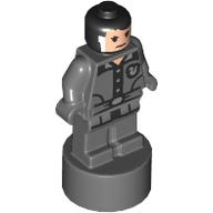 Деталь LEGO Minifig Trophy Statuette, Narcissa Malfoy, Dark Bluish Grey Outfit, Темный сине-серый