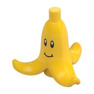 Деталь LEGO Plant, Banana Peel, Long with Face print, Желтый