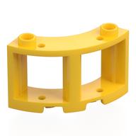 Деталь LEGO Окно круглое 3 x 3 x 2, Желтый