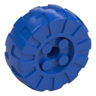 Деталь LEGO Wheel Hard Plastic Large, D.36, with 4 Studs, Голубой