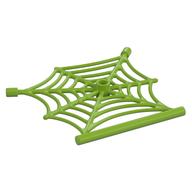 Деталь LEGO Spider Web, Hanging, Лайм