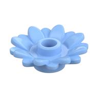 Деталь LEGO Plant, Sunflower 2 x 2 with 16 Petals, Ярко-светло-голубой
