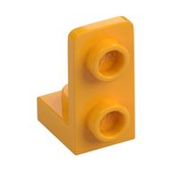 Деталь LEGO Кронштейн перевёрнутый 1 x 1 - 1 x 2, Ярко-светло-оранжевый